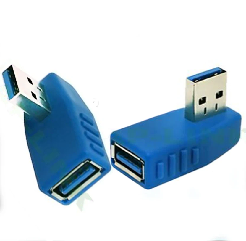 High Quality 90 Degree Right Angle AM to AF Extension pcmcia to usb3.0 adapter 3.0 usb adapter