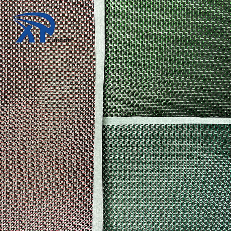 3k  carbon fiber  silver green  twill Cheap Factory Price  High strength roll fabric camouflage ud