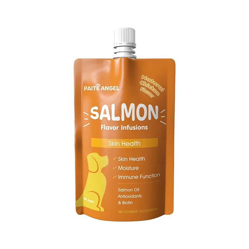 Wild Alaskan Salmon Oil Omega 3 EPA & DHA Anti Itch Skin & Coat Allergy Support Dog Supplement