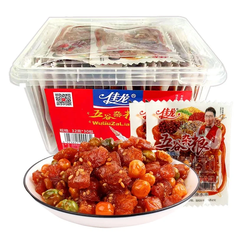 Hot Selling Chinese Spicy Strips Peas Food Latiao Grain Snack Exotic Gluten Snacks Packed in Box