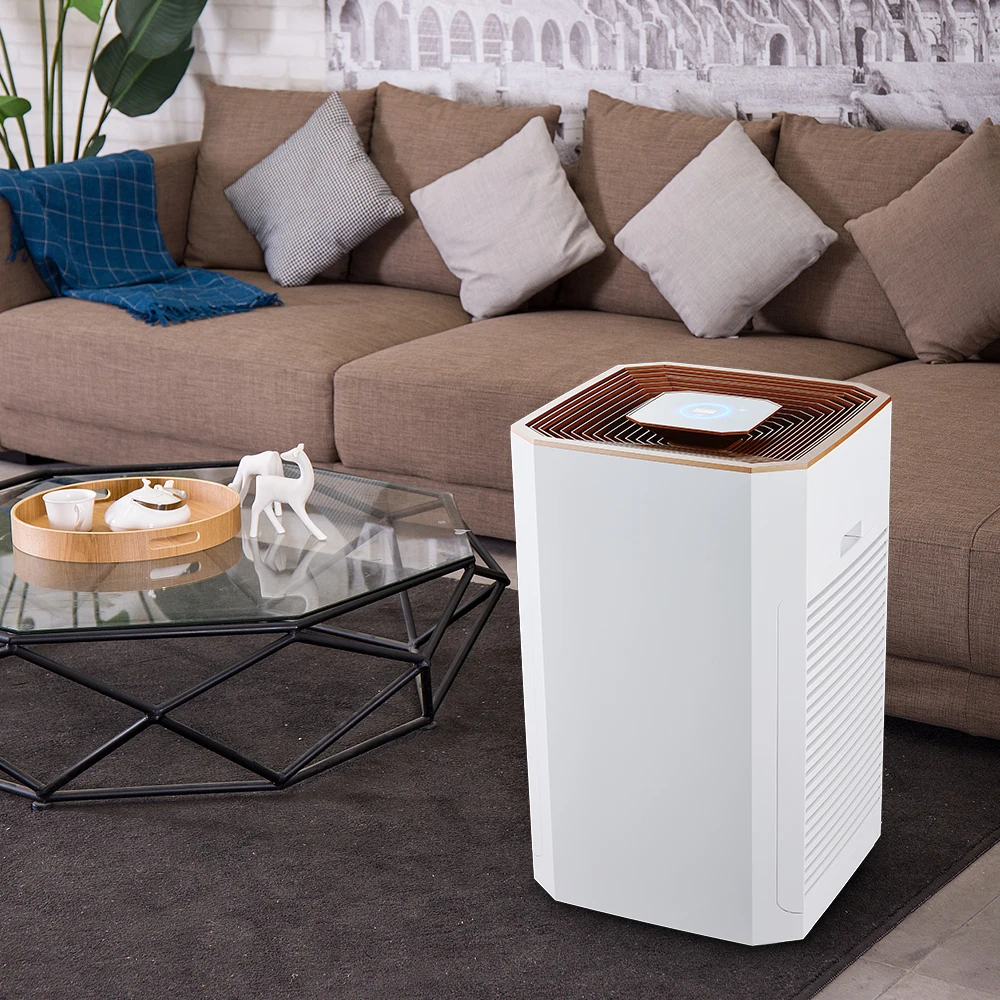 Aires RoHS Certified Commercial Air Purifier UV Anion HEPA Filter Ionizer Hotel Indoor Environment Transformation OEM Electrical