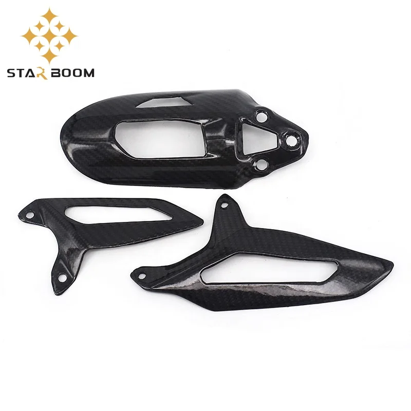 hot selling 899 959 1199 1299 Panigale Shock Cover And Heel Guards for Ducati