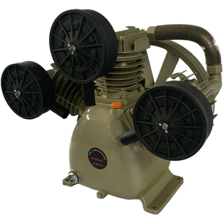 FUCAI производство модель F23008 15 кВт 20 л.с. 8 бар 3 цилиндра CE высокое качество конкурентоспособная цена поршневой воздушный компрессор Насосная головка