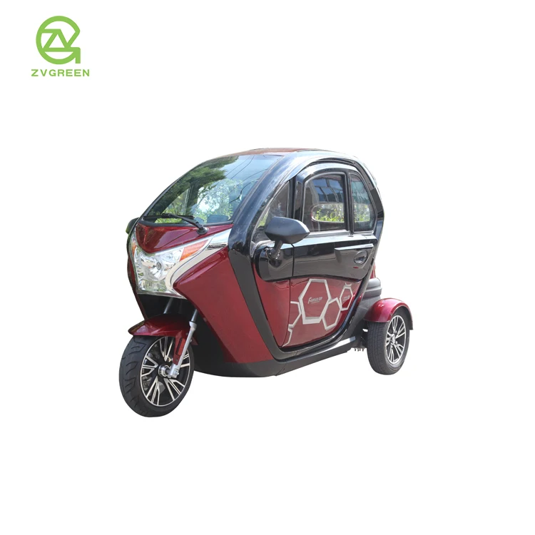 
China 3 wheel scooter disabled enclosed adult electric tricycle electric scooter 1000w 