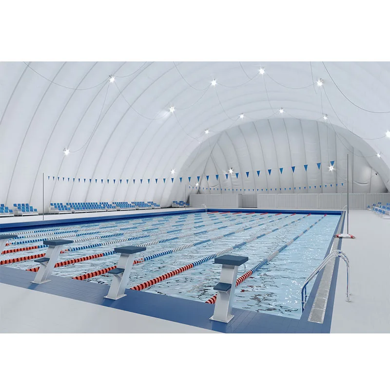 Badminton Basketball Pool Soccer Canopy Air  Conditioner Control  Inflatable Supported Sports Stadium Tent Tent Air Dome