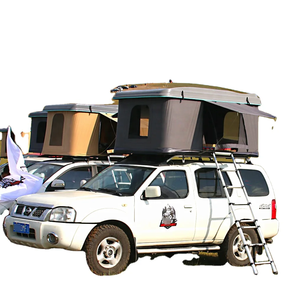 Высококачественная палатка на крышу пикапа Сверхлегкий твердый корпус выдвижная крыша для кемпинга открытом