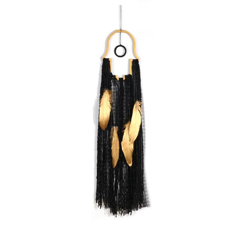 Wholesale Evil Eye Dream Catcher Boho Handmade Woven Tassel Home Wedding Wall Hanging Decor Ornament Craft Gift for Kids Bedroom