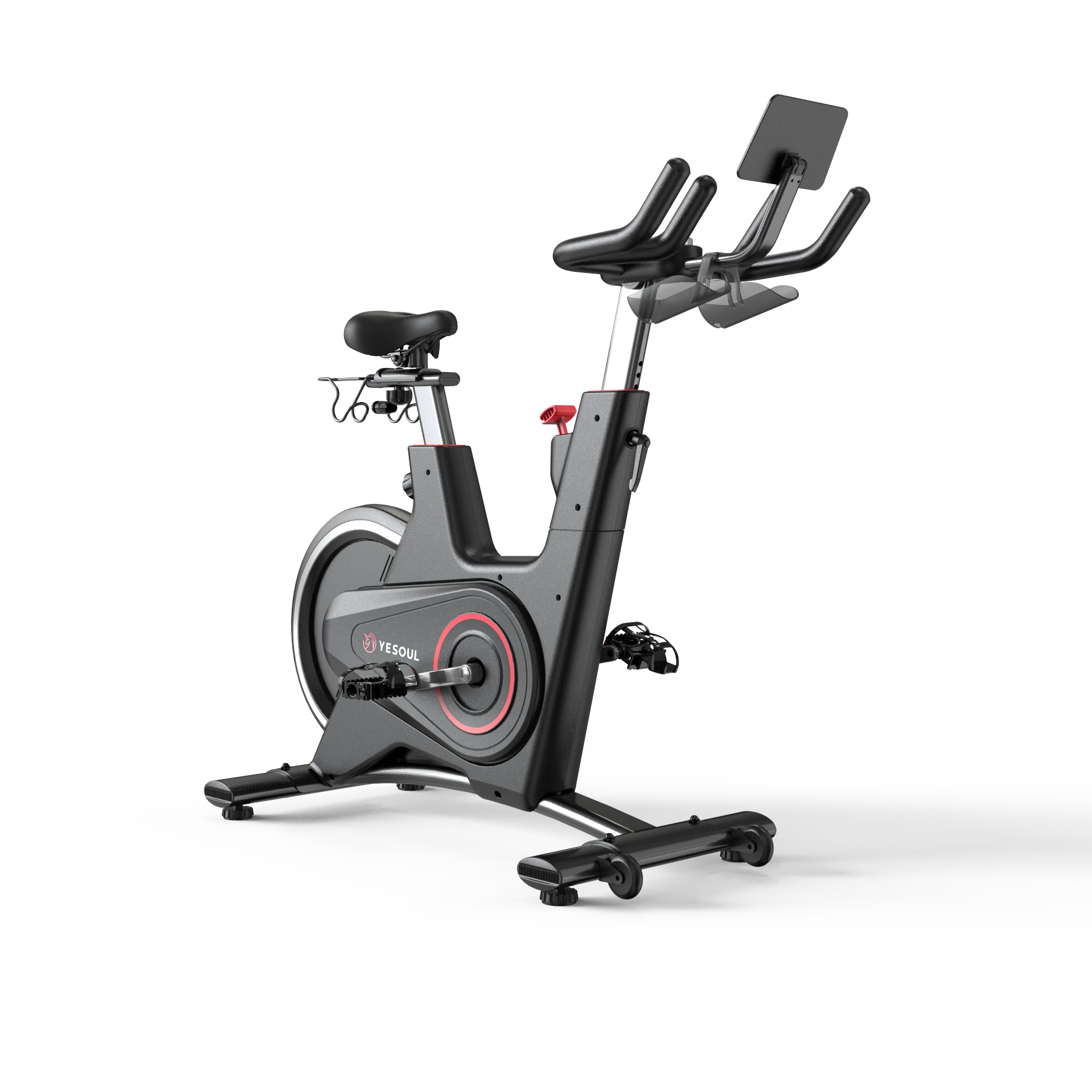 V5 New Design Heavy Duty Bicycle Gym Life Fitness Equipment Indoor Stage Commercial 20kg Flywheel Manual Spinning Spin Bike