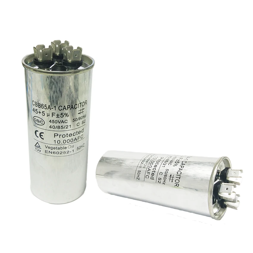 High Quality Starter Capacitor CBB65 50 Uf Use For Compressor