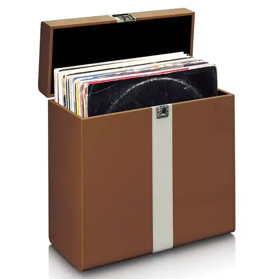 Custom  Vinyl Record Shipping Boxes Easy Fold LP Cardboard Mailing Boxes Multi Depth Album Mailers for Packaging Moving