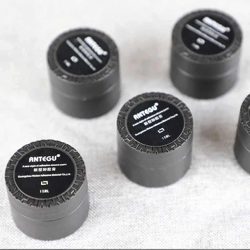 Wholesale Price Eyelash Cream Glue Remover Fruity Smell Lash Adhesive Remover Green Eyelash Glue Uv Led Eyelash Glue Blue Top