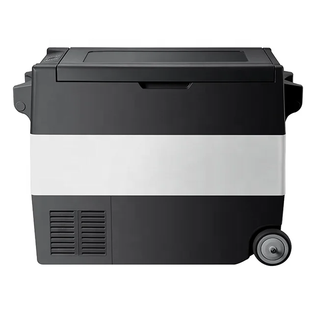 45liters camping freezer wheels compressor 12 volt refrigerator