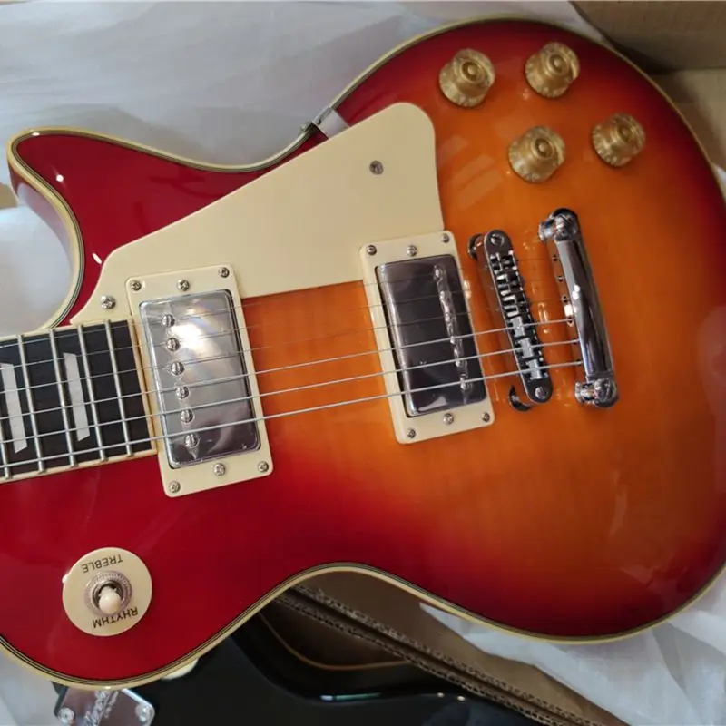 Free Shipping New Zealand 22 Fret Stem Neck Rosewood Fingerboard Mahogany Body Left Hand Style Electric Guitar