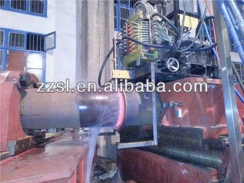 Induction heating stainless steel pipe bender and tube bender