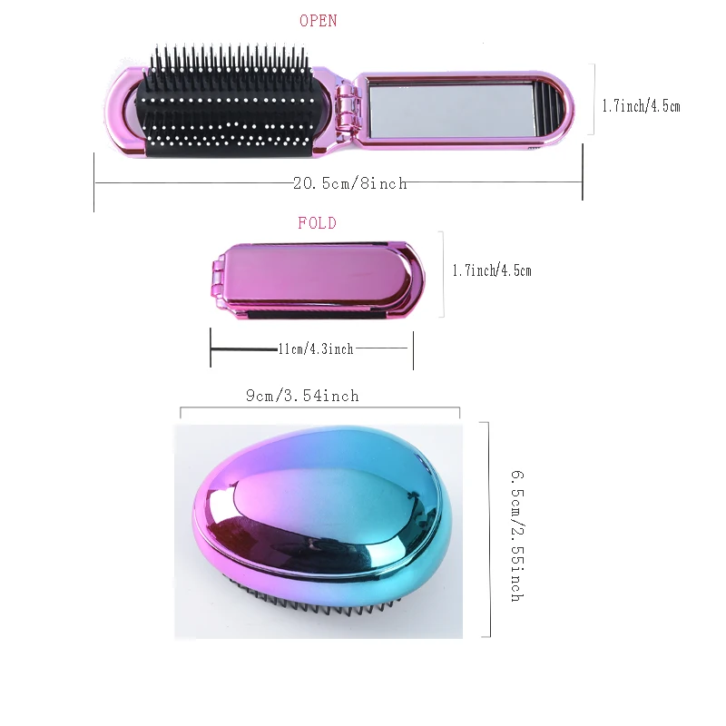 Wholesale Hair Combs For Women Round Plastic Hair Combs Plastic Hair Combs