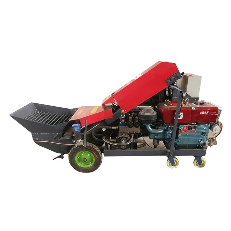 Good Quality Conveying Pump Aggregate Portable Small Diesel Concrete Pump
