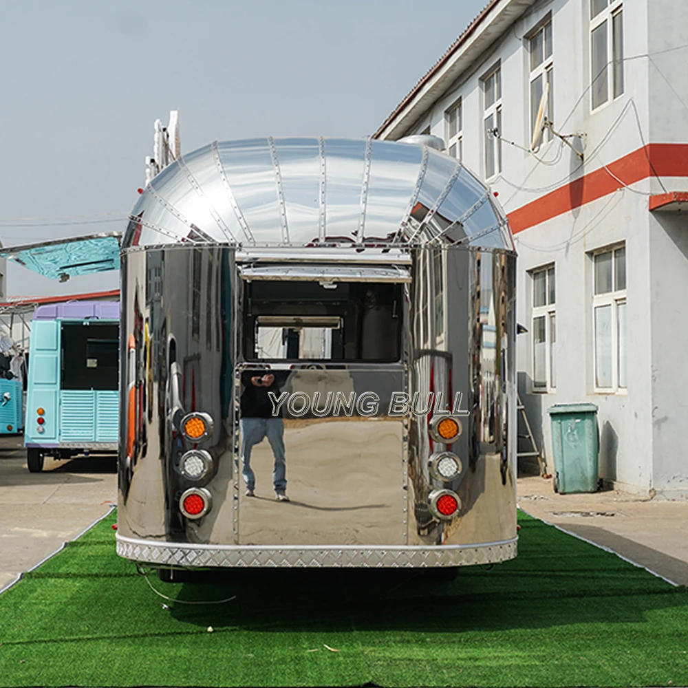 Factory price Mobile catering fast food trailer