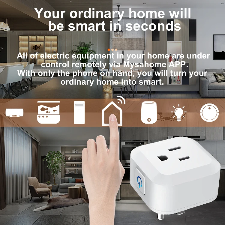 Универсальная умная розетка с Wi-Fi совместима Alexa Google Home требуемое приложение дистанционное управление таймер переключатель беспроводной выход