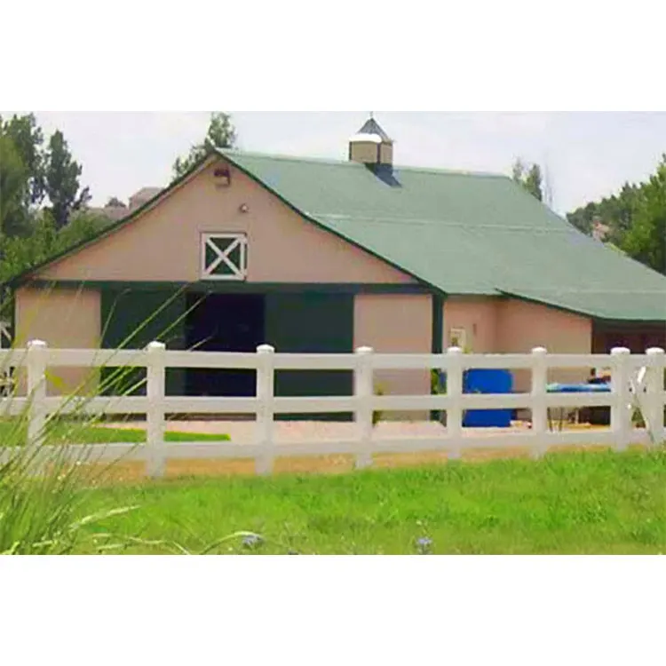 Прямая продажа с завода, прочная стальная конструкция, строительный фермерский Сарай/коровья Сарай/Куриный домик