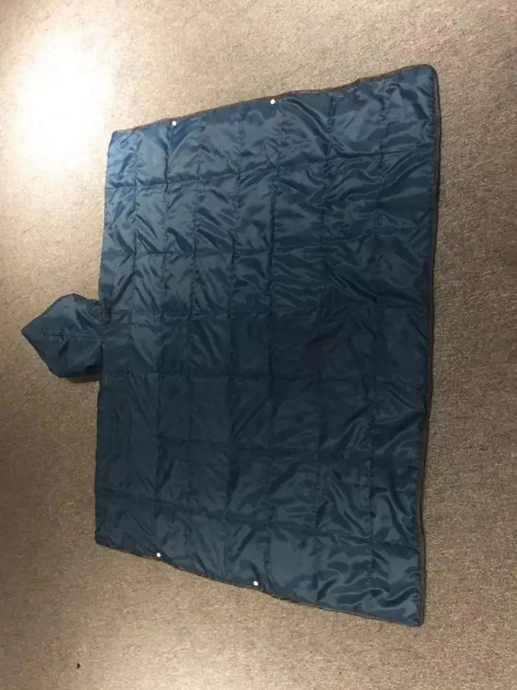 Camping Gear sleeping bag Travel Hooded Blanket Poncho