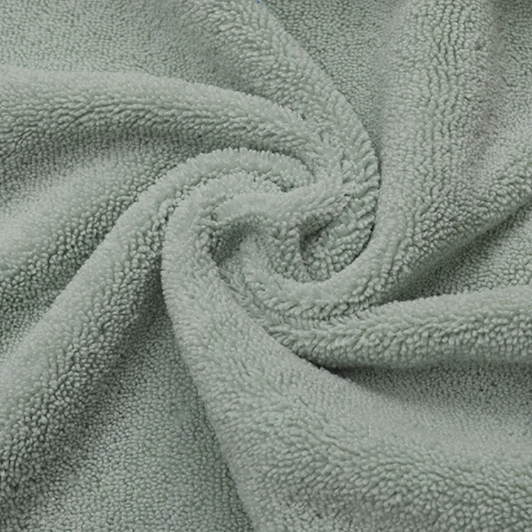 80% Polyester 20% Polyamide Sunscreen Water Absorption Quick Drying Microfiber Terry Cloth Fabric