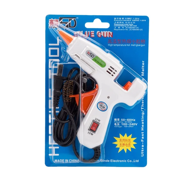 glue gun stick for hot glue gun factory price white OEM hot melt applicator 15W dual temp car dent repair tool copper nozzle