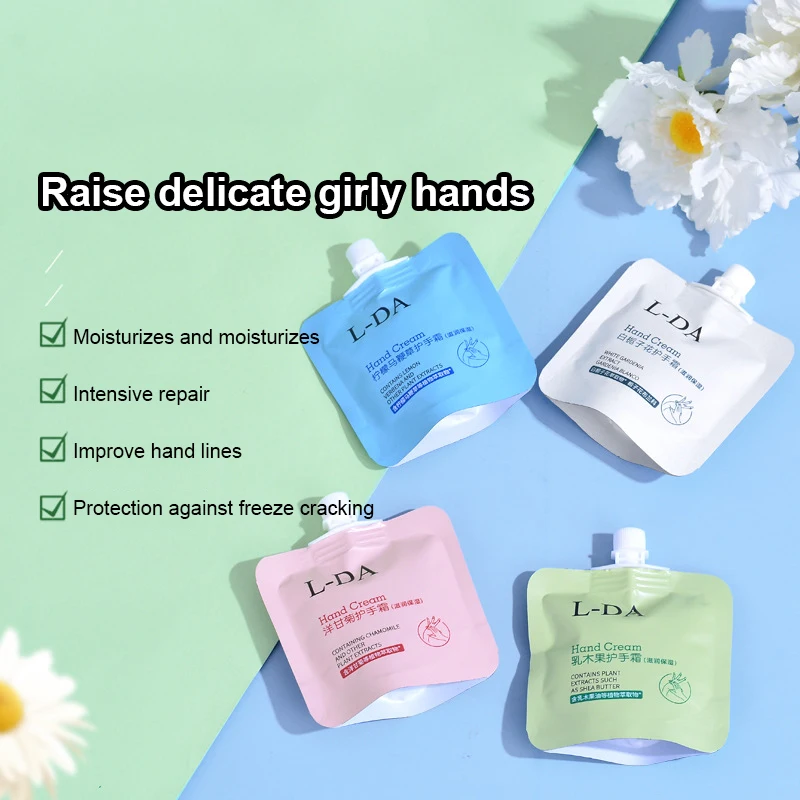 Private Label Wholesale 30ml Portable Mini Bagged Moisturizing Antifreeze And Anti-Drying Plant Hand Cream