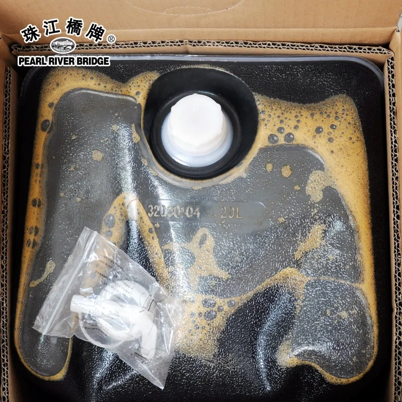 ПРБ 20L соевый соус Жемчужной реки моста бренд Цена по прейскуранту завода-изготовителя от кантонской 100% чистоты 0,3 кг заваренный барабаном упаковка