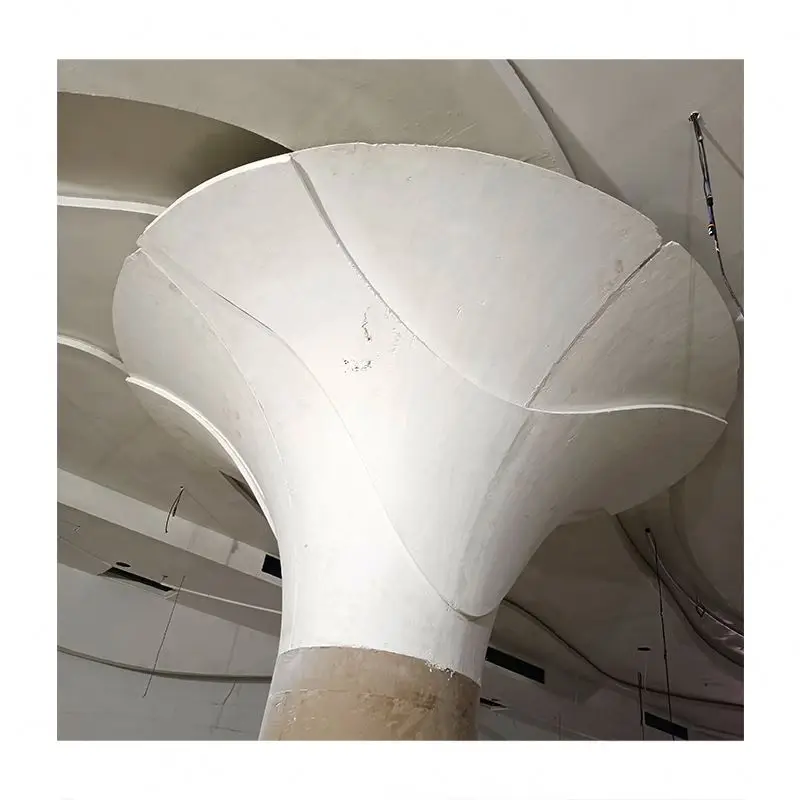 Заводская поставка GRG гипсовый потолочный индивидуальный огнеупорный потолочный материал для торгового центра