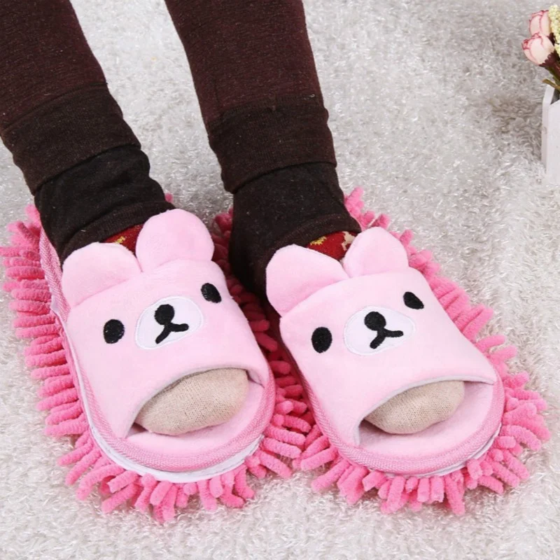 Cleaning Dust Slippers Mop Floor Household Home Accessories Micro Fiber Clean Floor Mop Slipper