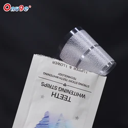28Pcs 14Pairs Teeth Dental Whitening Double Elastic Gel Strips Dental Teeth Whitening Strips Peroxide