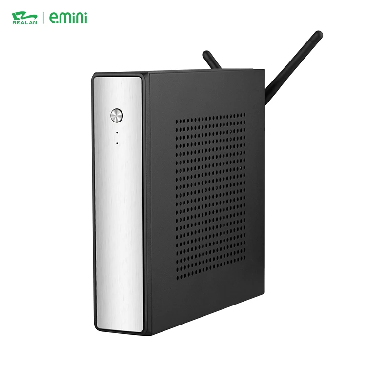 J1900 e.Mini intel celeron win10 linux mini computer thin fanless pc
