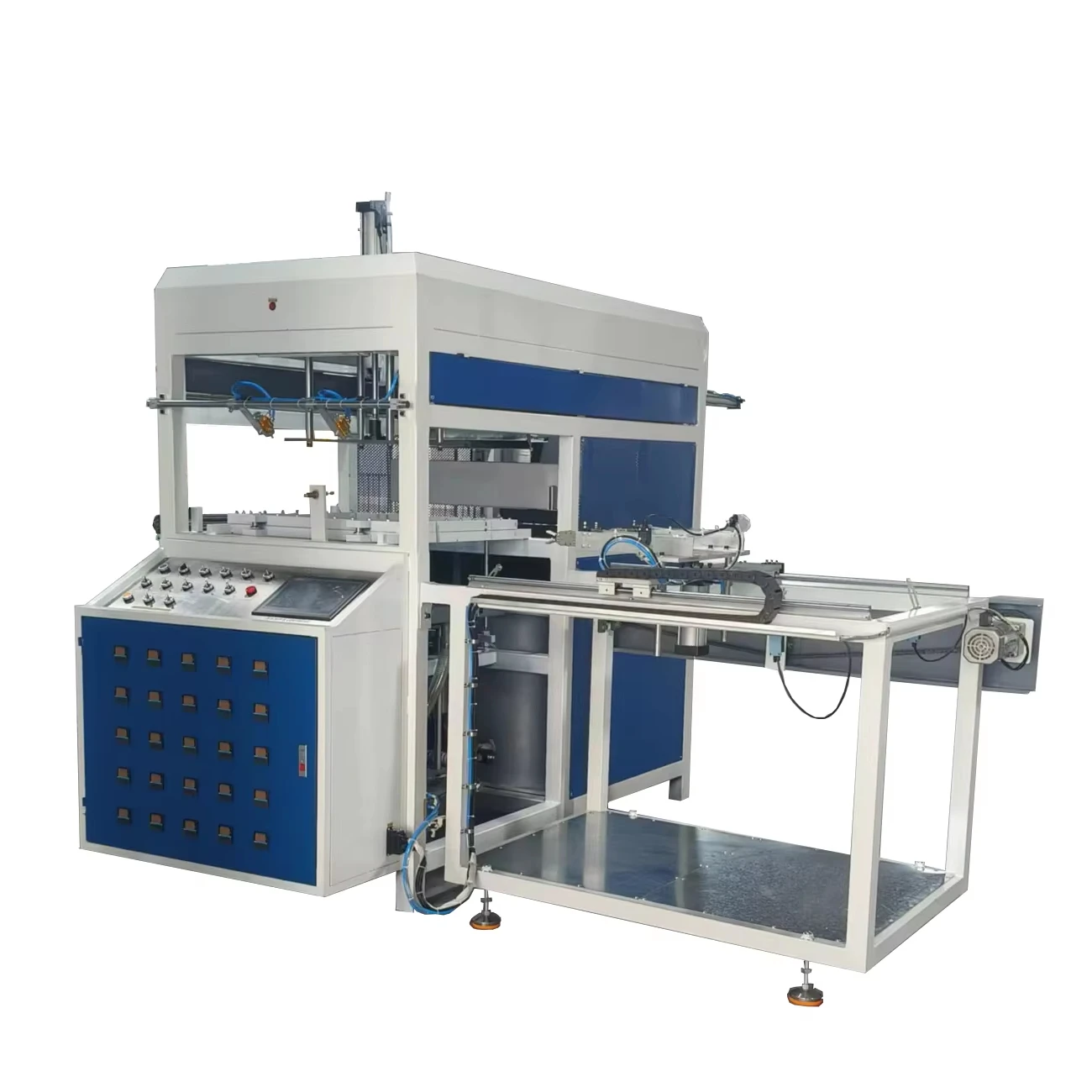 Automatic Blister Molding Machine thermoforming Hot Press vacuum mold PVC PET PP PC PS ABS BOPS APET CPET plastic salad box pack