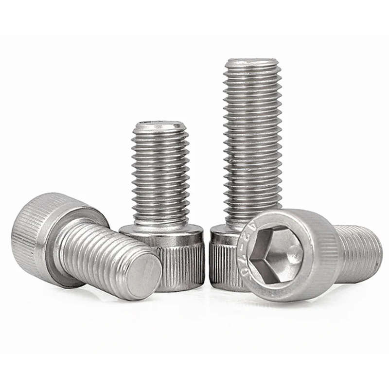 Stainless Steel Hex Socket Head Cap Screw DIN912 A2-70 Allen Bolt Color Bolt For Bicycle