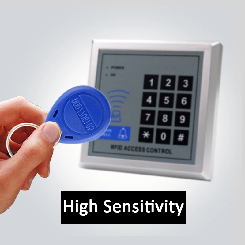 Wireless Numeric Keypad with RFID keys for Smart Door Control System