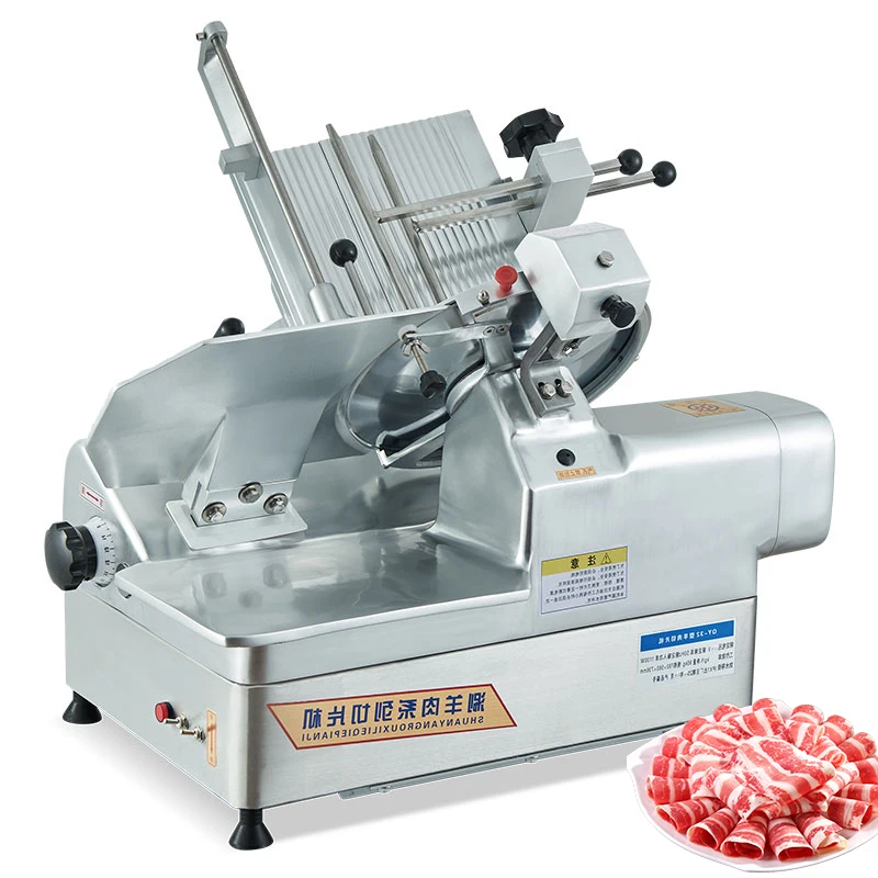 Restaurant Equipment 320B-13 Automatic Meat Cutting Commercial Frozen Meat Slicer