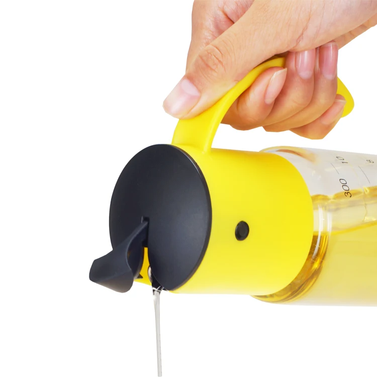 Kitchenware Gravity Olive Oil and Vinegar Cruet Dispenser with Automatic Spout