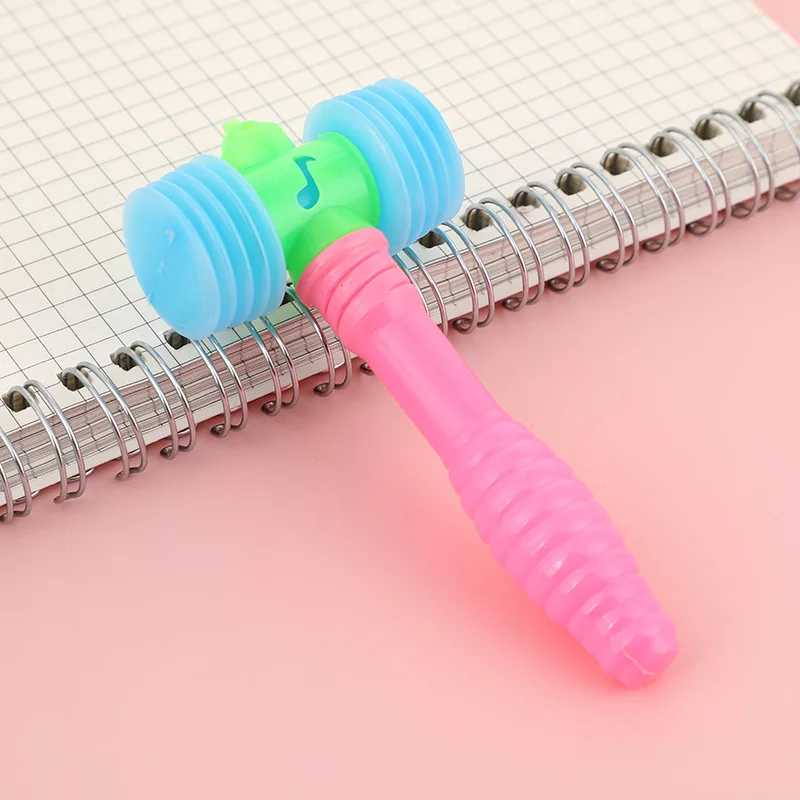 Kids Plastic Squeaky Hammer with Sound Maker  Pounding Toys Kids Beating Gavel Toys