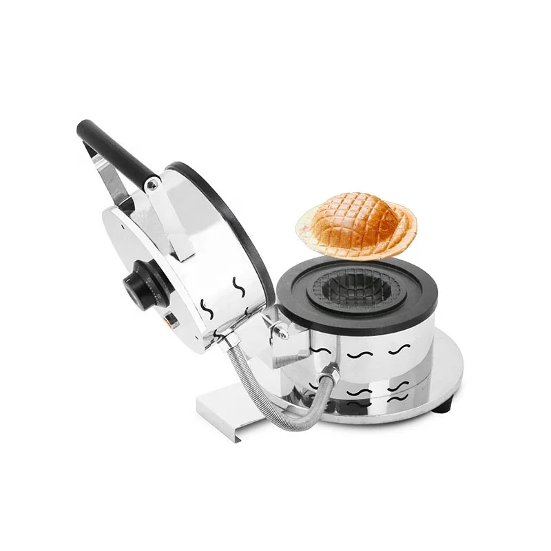 Wholesale Ice Cream Panini Machine Gelato Brioche Burger Ufo Sandwich Press Machine