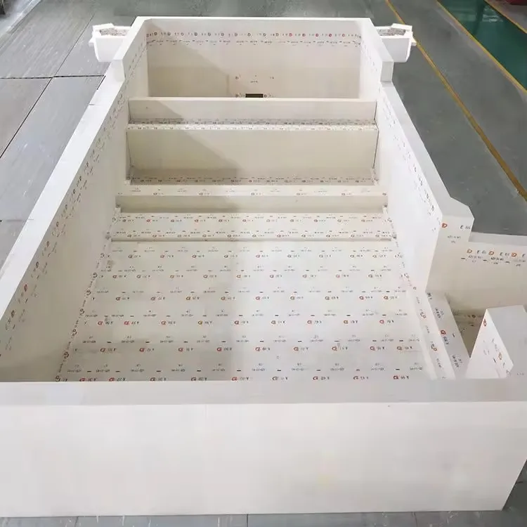 China Factory Price Azs High Alumina Zircon Silica Azs Refractory Brick For Float Glass Kiln