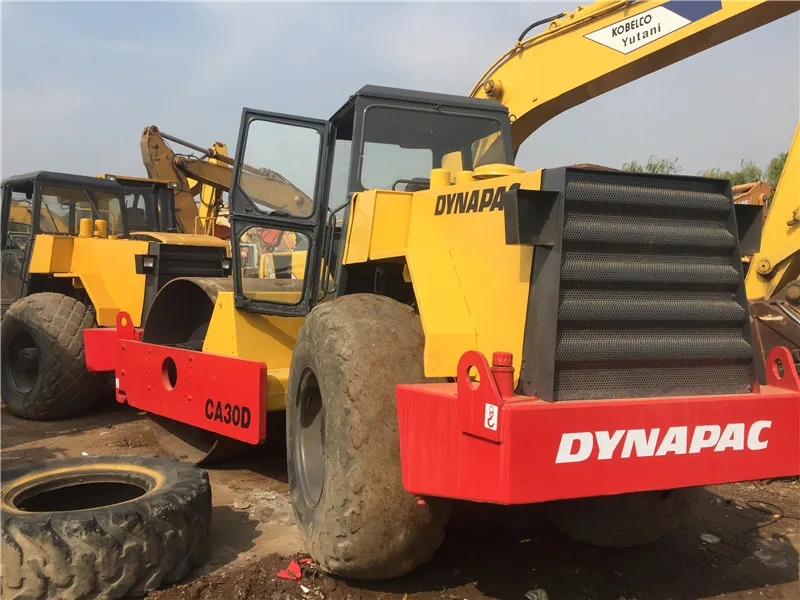 Used road roller compactor dynapac ca30d Second hand compactor road roller for sale dynapac ca25d ca30d