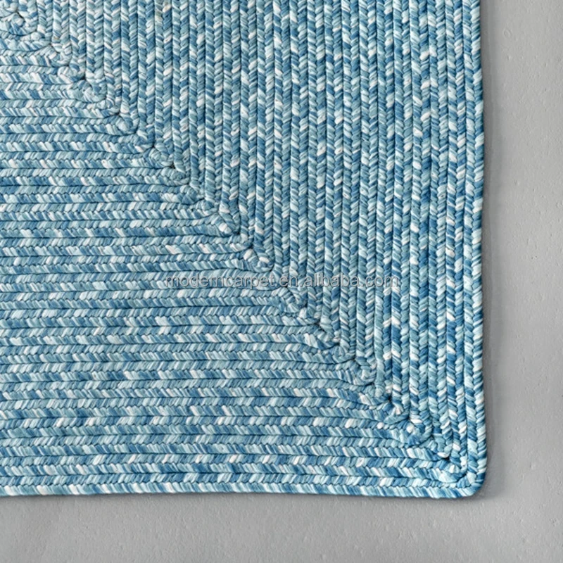 PP braided outdoor rugs polypropylene waterproof patio outdoor furniture rugs carpet floor mats