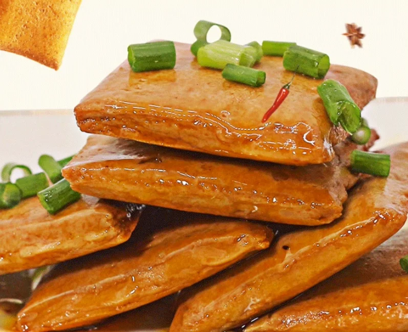 KWS фирменная упаковка с логотипом сушеный тофу жареным/пряным вкусом