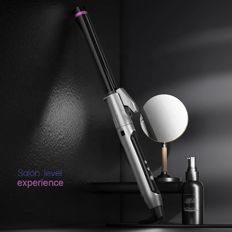 The new technology PTC fast heating curling iron is suitable for salon styling