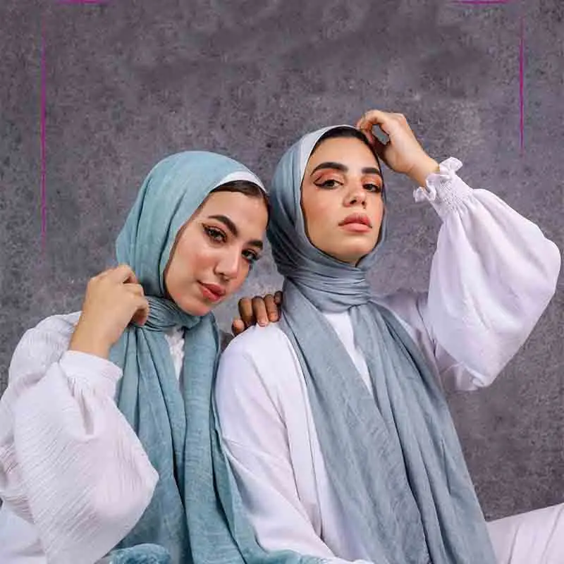 Hot Sale Plain Modal Shawl Popular Muslim Soft Lenzing Modal Scarves Fashion Women Cotton Hijab