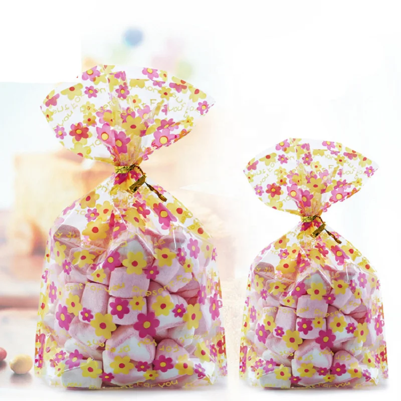 
Clear Flat Cello Cellophane Treat Bags Good for Bakery, Cookies 