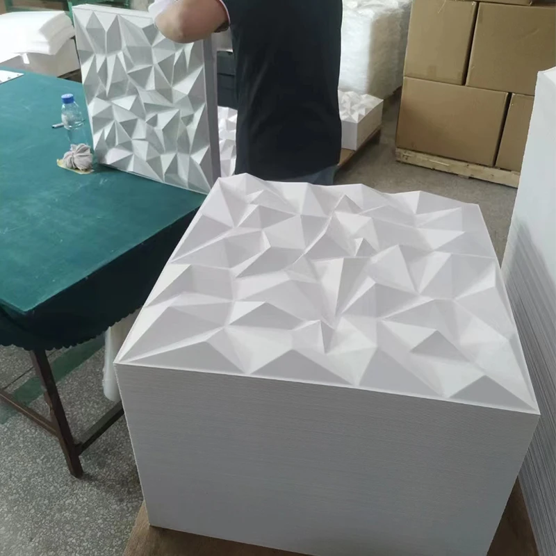 Art3d текстуры 3d стеновые панели белый бриллиант дизайн панель стены