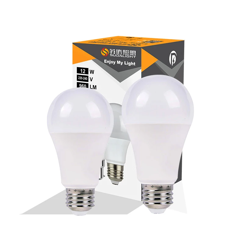 New ERP Low Price Wholesale Plastic LED Bulb Housing A60 5W 6W 8W 9W 11W 12W 13W 17W E27 Lights LED Lamp Bulb