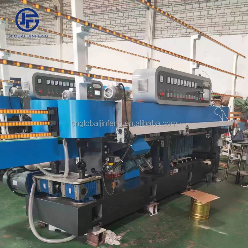 PLC control bearing structure glass edging factory glass processing machine grinding and polishing machinery