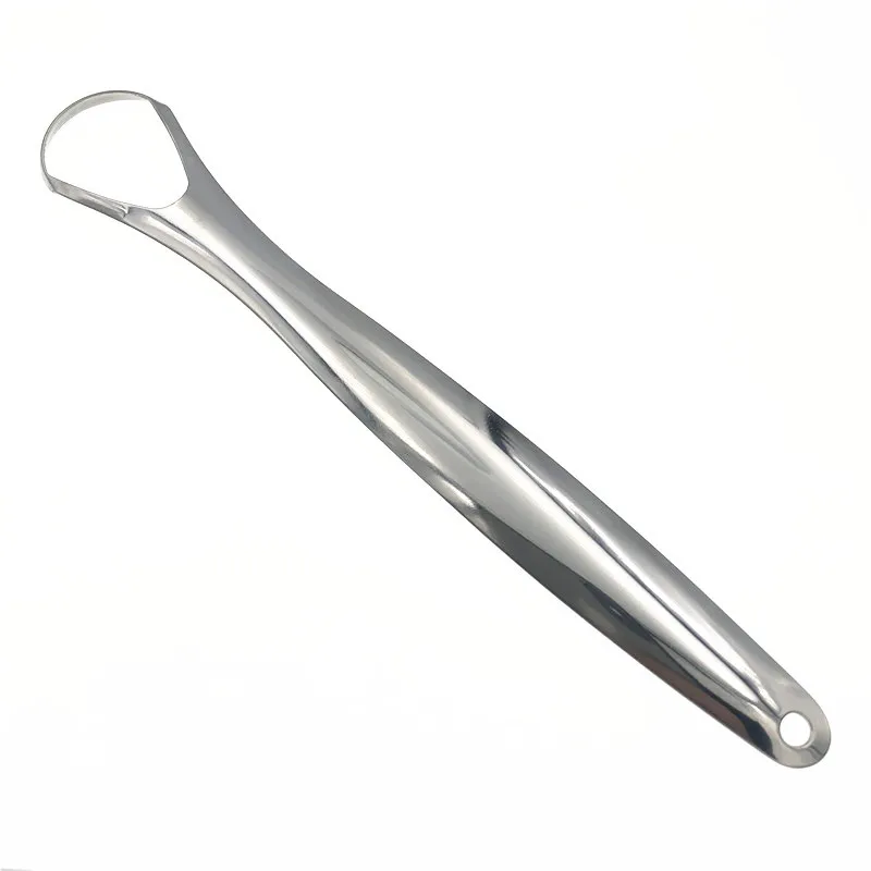 Hot sale Stainless Steel  Breathe Oral Cleaner Tongue Scraper